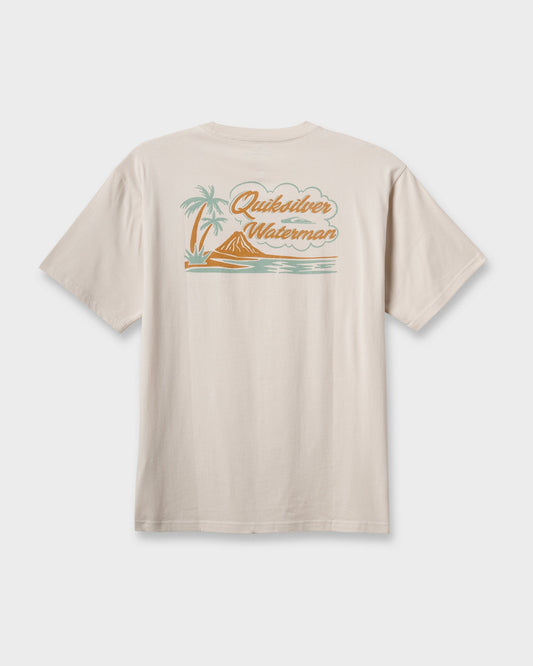 Waterman Tropic Island Classic T-shirt - Moonbeam