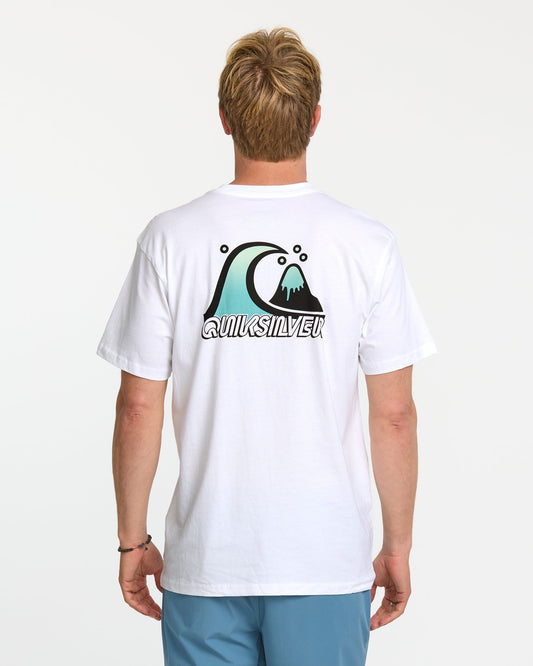 Bubble Fade T-Shirt - White