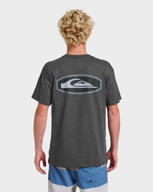Stadium Emblem Classic T-shirt - Charcoal Heather