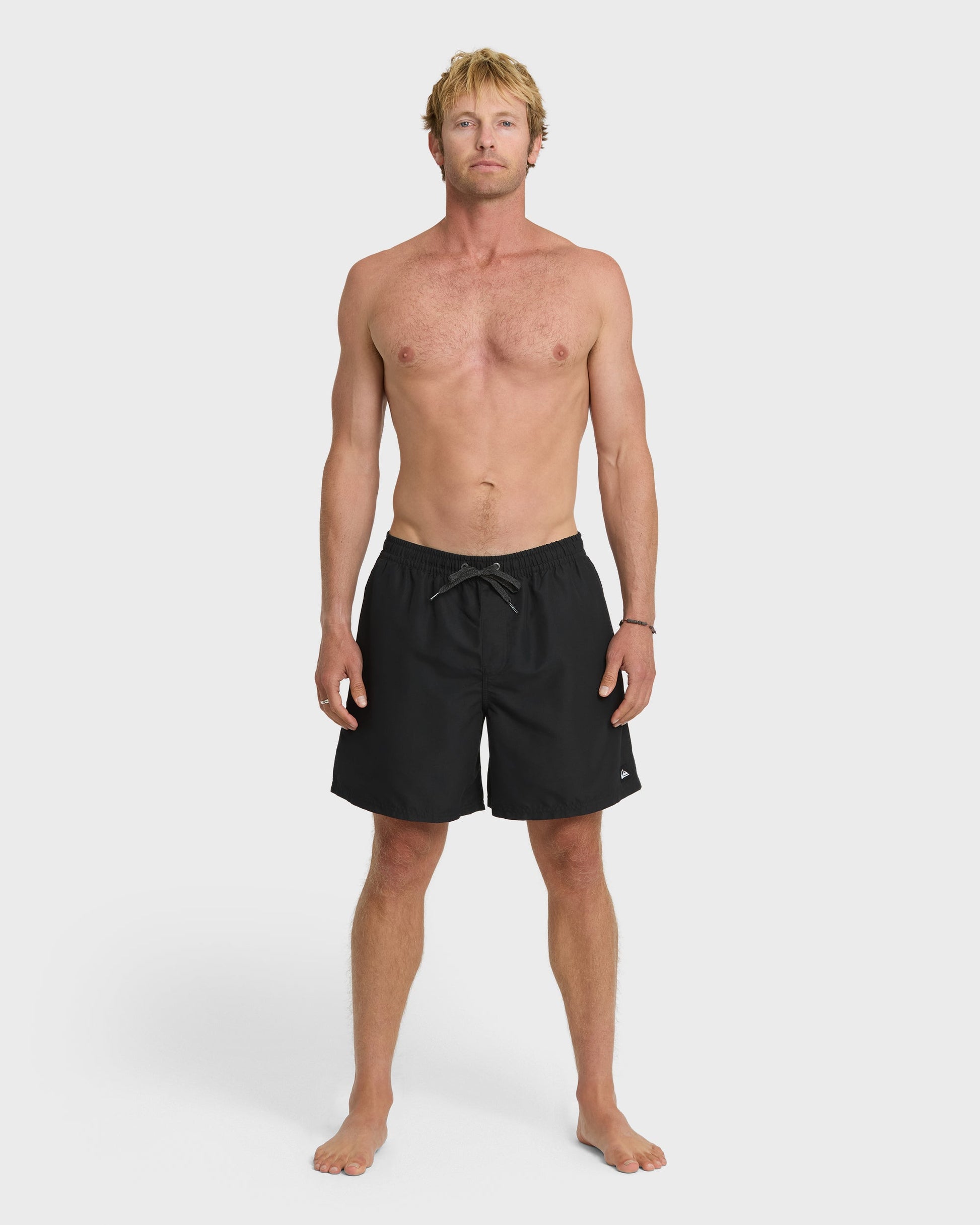 Everyday Solid 17" Swim Trunks - Black