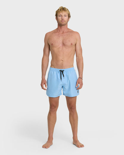 Everyday Solid 17" Swim Trunks - Airy Blue