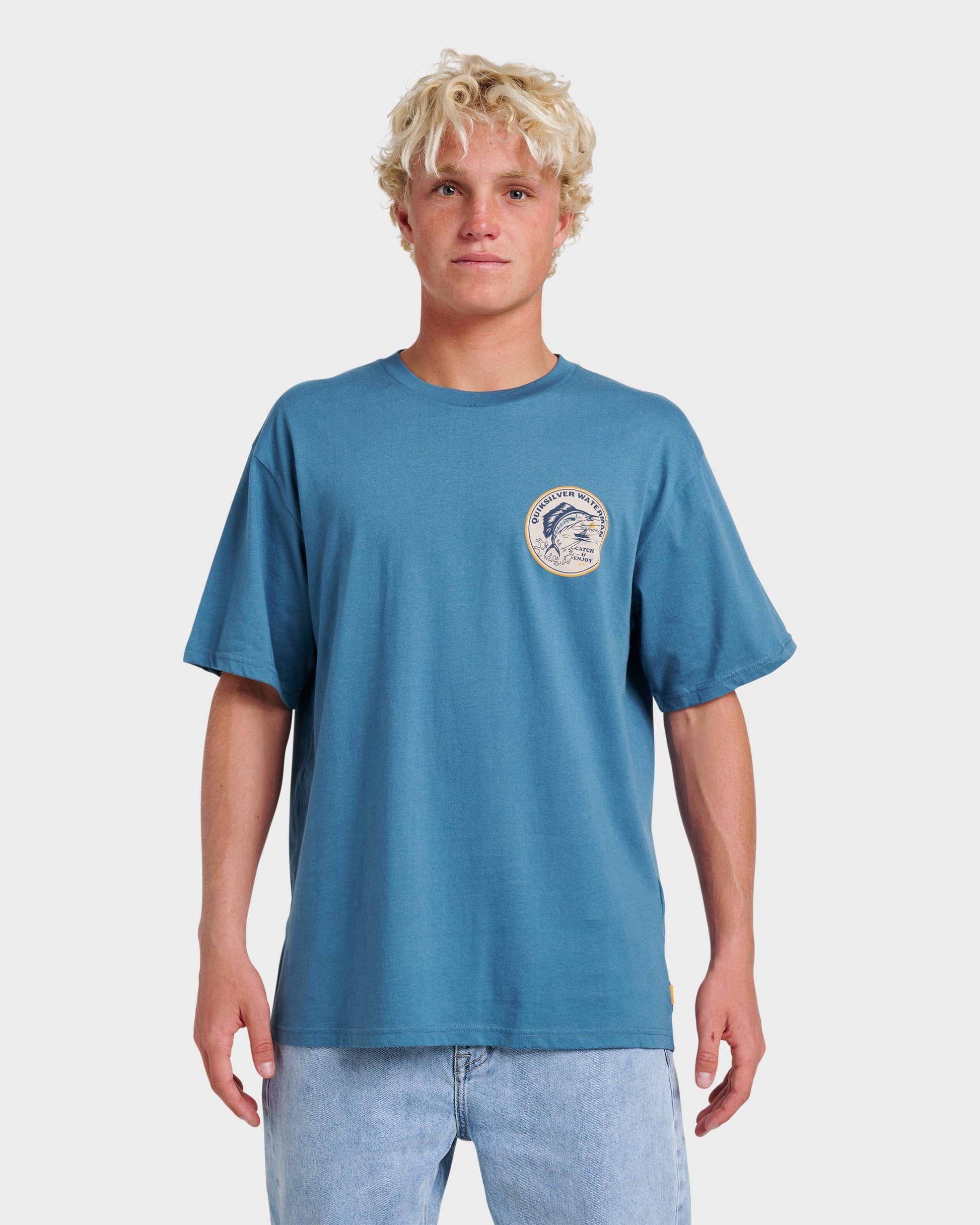 Waterman Catch & Release Classic T-shirt - Real Teal