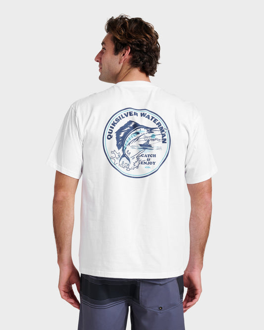 Waterman Catch & Release Classic T-shirt - White