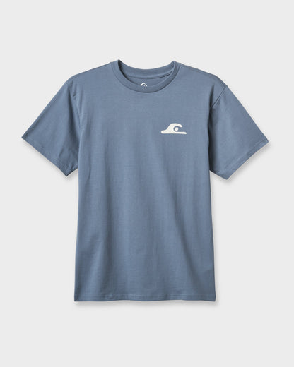 Primitive Scripture Classic T-shirt - China Blue