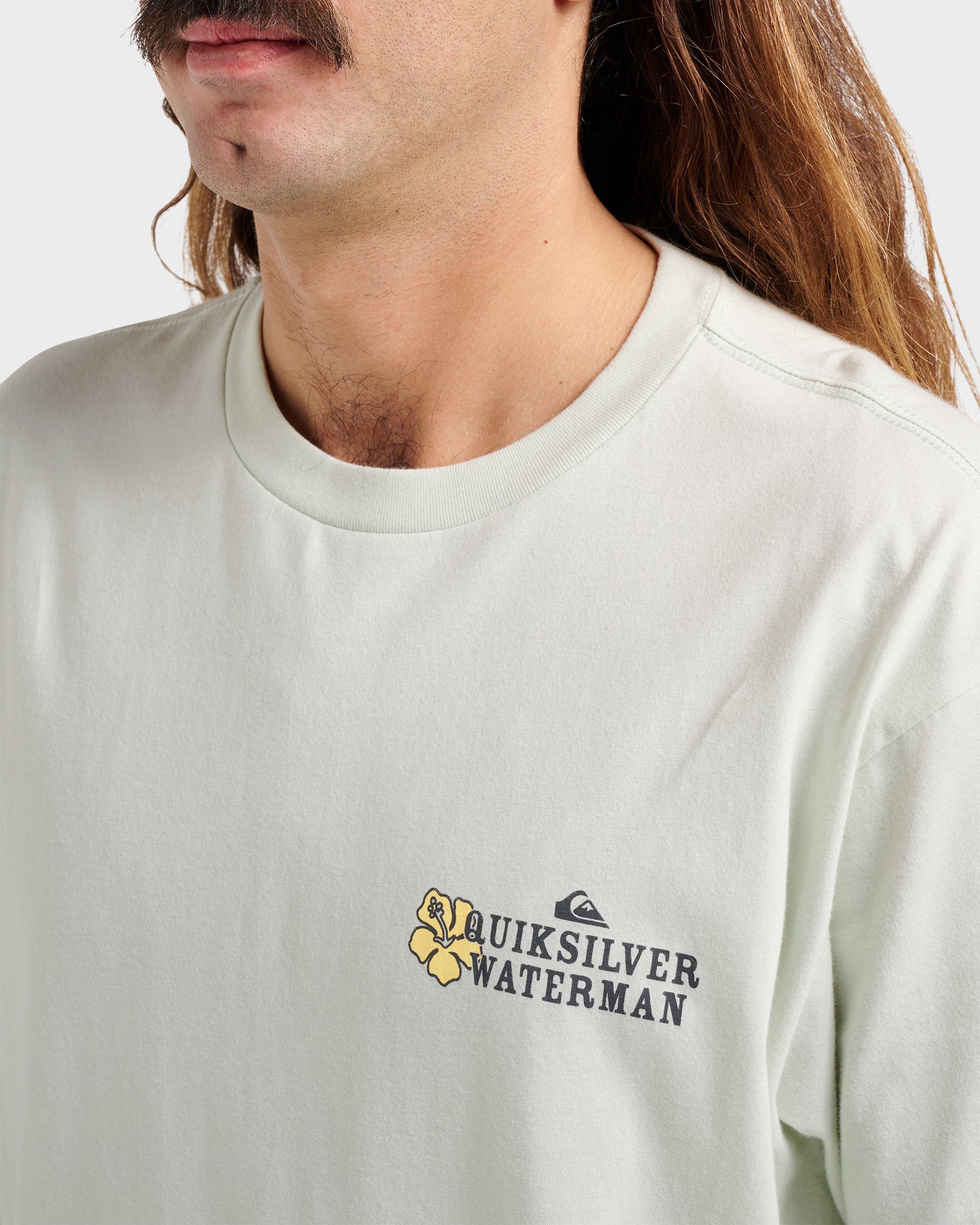 Waterman Aloha Sunset Classic T-shirt - Smoke