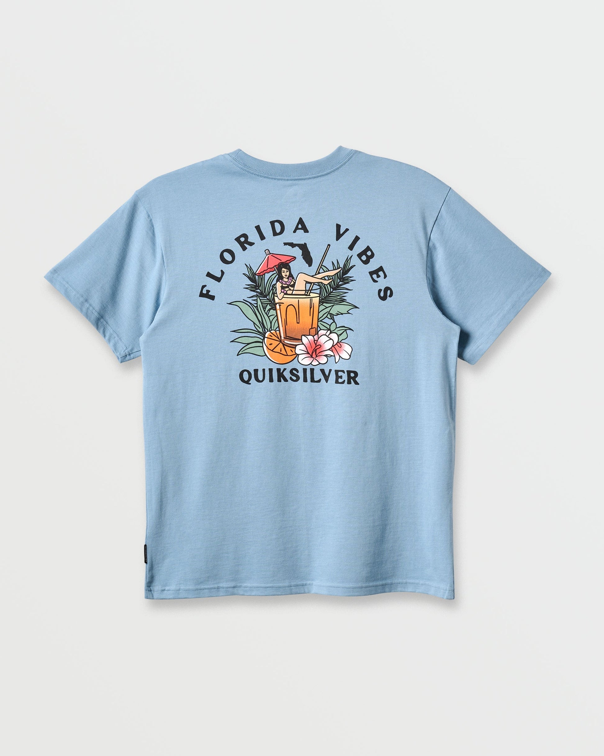 Fl Florida Vibes Classic T-shirt - Ashley Blue Heather