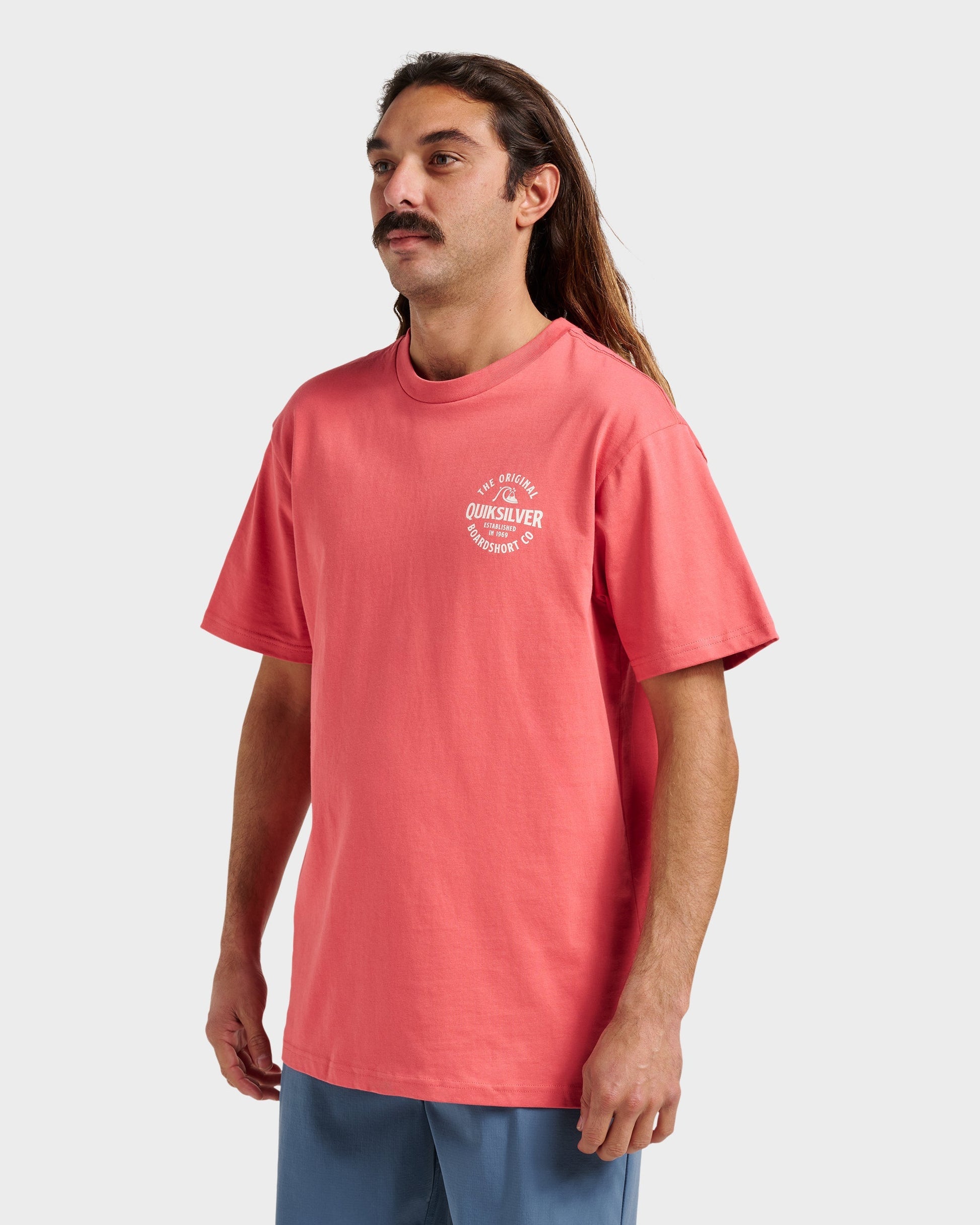 Locked Up Classic T-shirt - Mineral Red