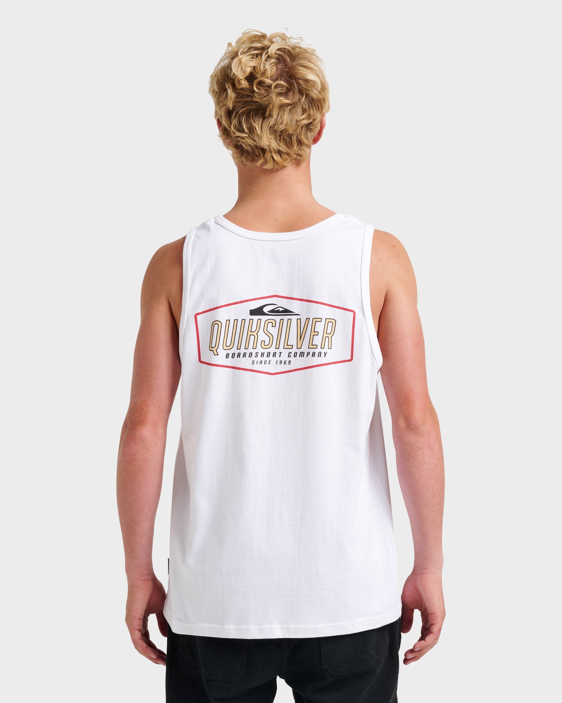 Octo Lock Tank - White