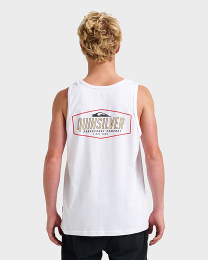 Octo Lock Tank - White