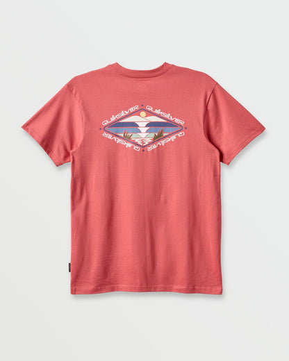 Peak Day Classic T-shirt - Mineral Red