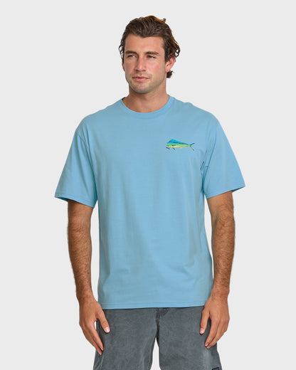 Waterman Quik Hook Classic T-shirt - Cali Blue