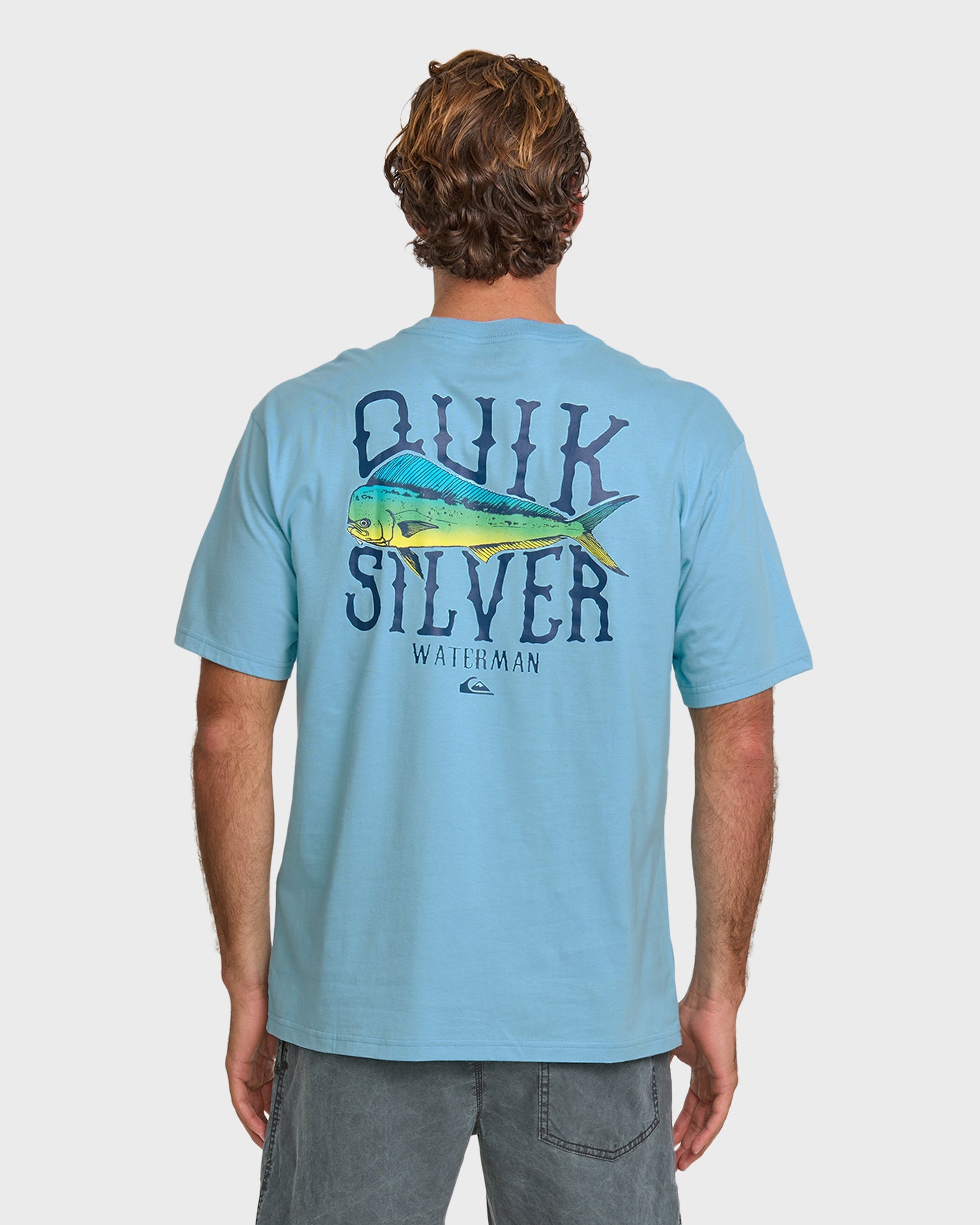 Waterman Quik Hook Classic T-shirt - Cali Blue