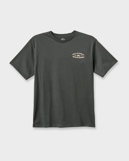 Waterman Tiki Holiday Classic T-shirt - Phantom