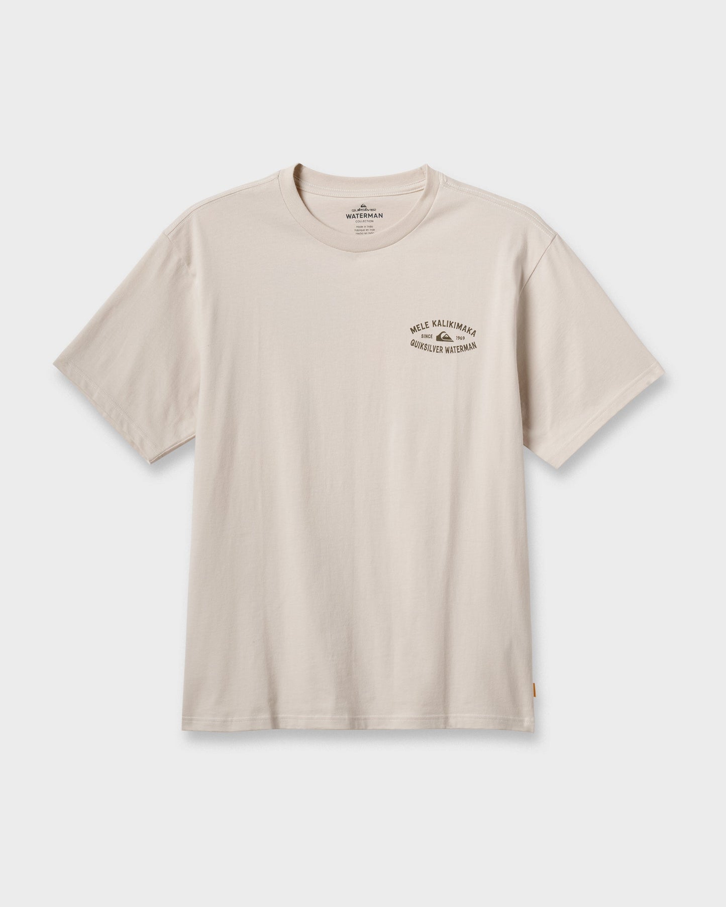 Waterman Tiki Holiday Classic T-shirt - Moonbeam