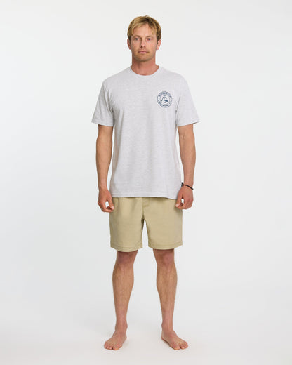 Bubbles T-Shirt - Silver White Heather