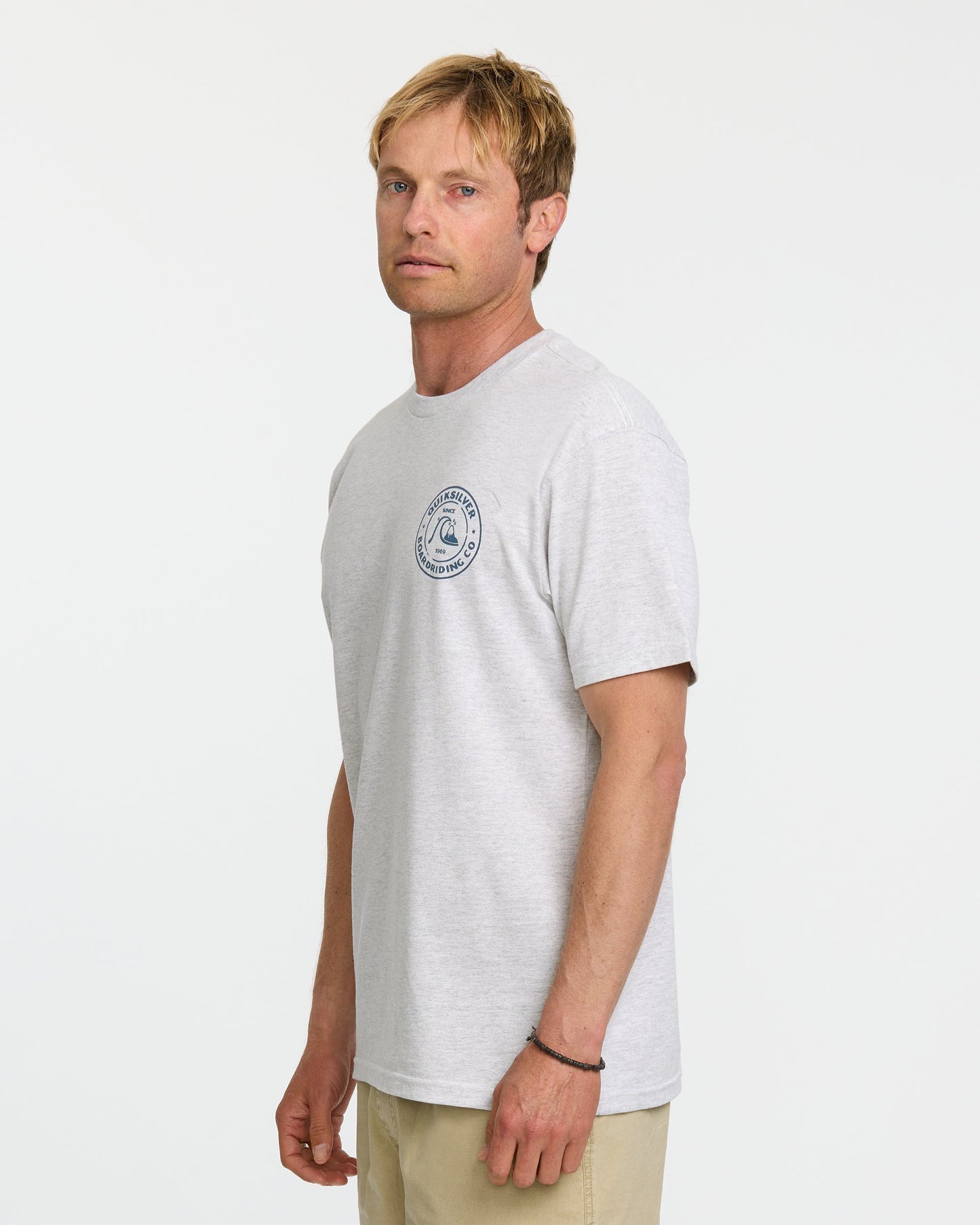 Bubbles T-Shirt - Silver White Heather