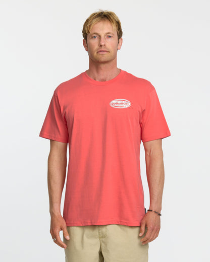 2000S Boarding T-Shirt - Coral