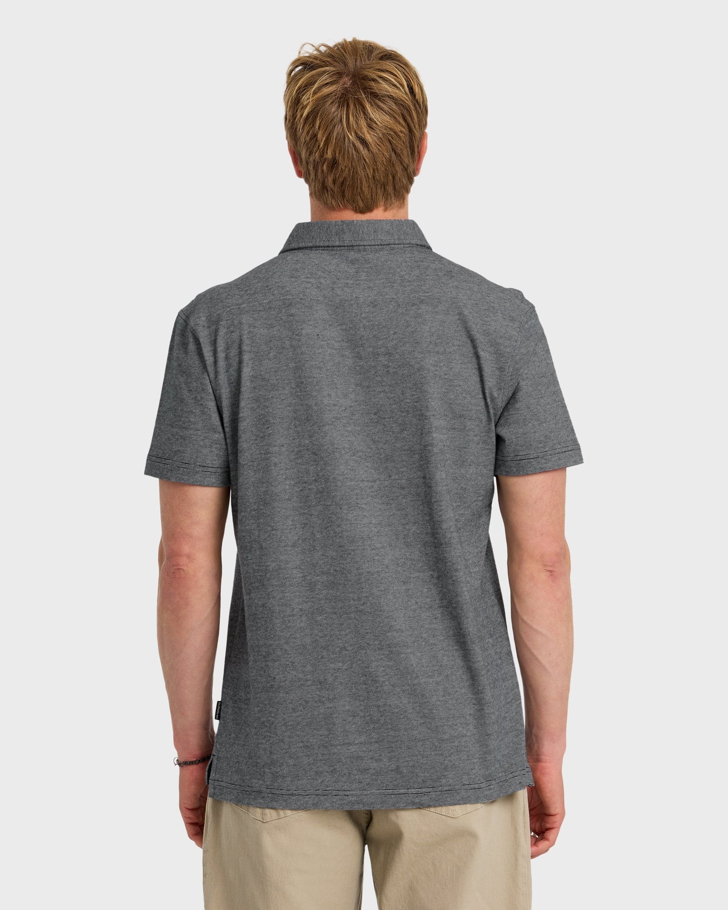 Sunset Cruise Polo Shirt - Black