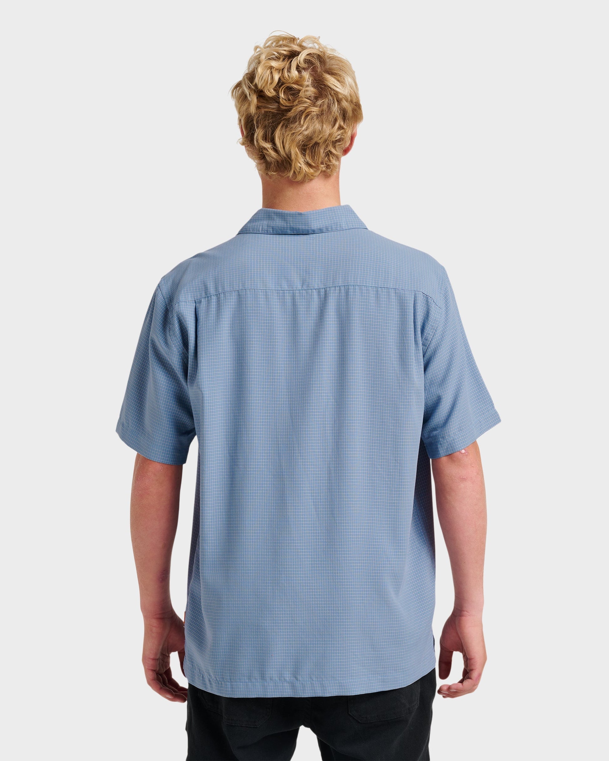 Waterman Check Out Shirt - Flint Stone