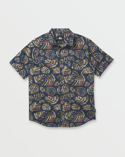 Shades Classic Stretch Short Sleeve Shirt - Eclipse
