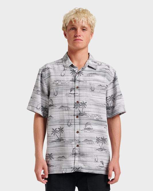 Waterman Island Daze Short Sleeve Shirt - Phantom