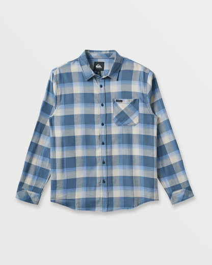 Penmar Check Flannel Shirt - China Blue