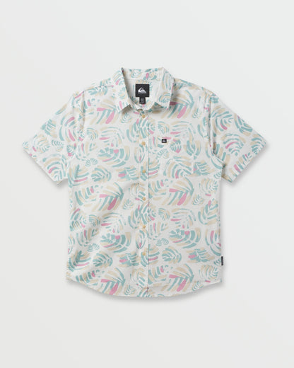 Shades Classic Stretch Short Sleeve Shirt - Off White