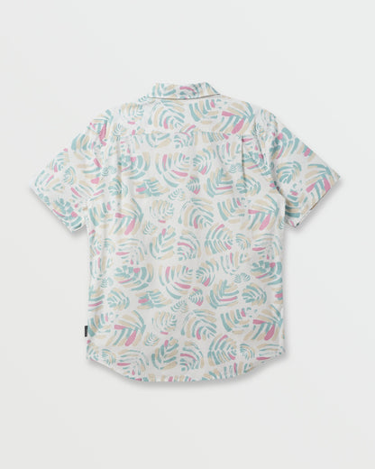 Shades Classic Stretch Short Sleeve Shirt - Off White