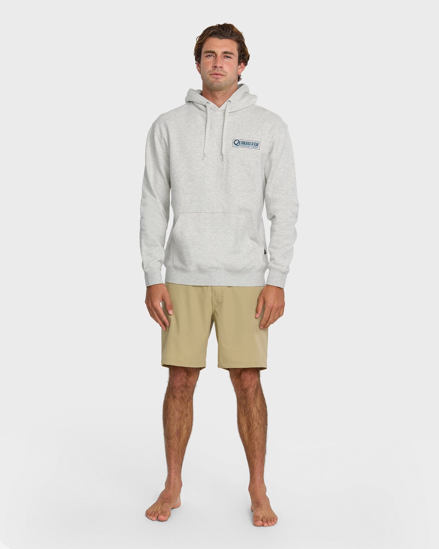 Graphic Hoodie - White/Heather
