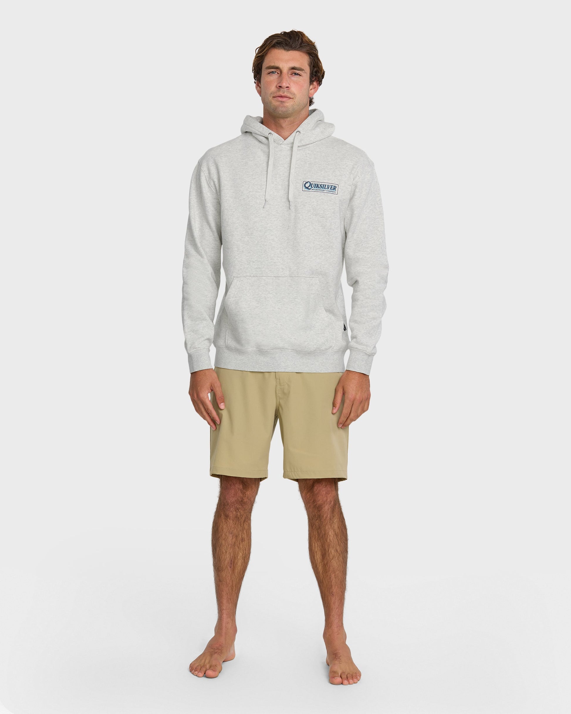 Graphic Hoodie - White/Heather