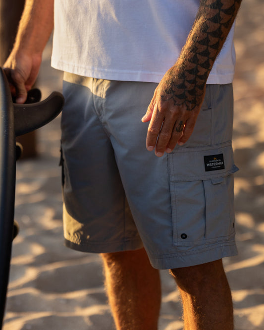Waterman Maldive Atoll 20" Cargo Shorts - Grey