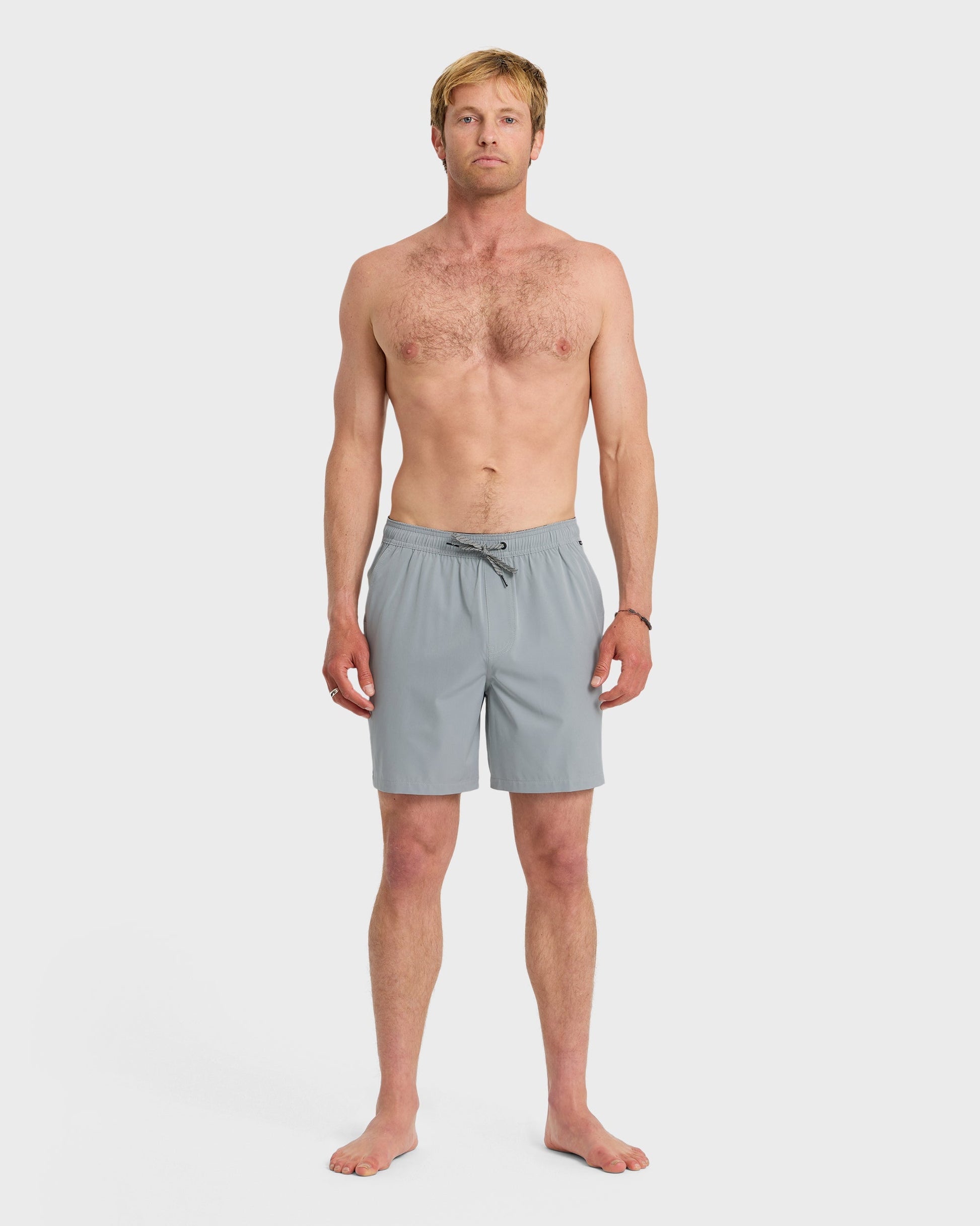 Taxer Amphibian 18" Hybrid Shorts - Smoked Gray