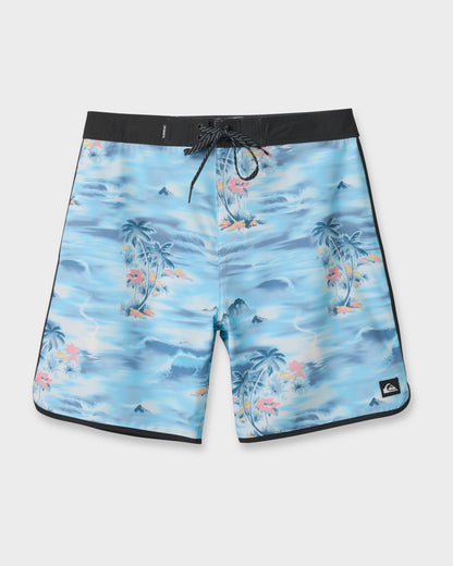 Surfsilk Tropical Surf 19" Boardshorts - Total Eclipse