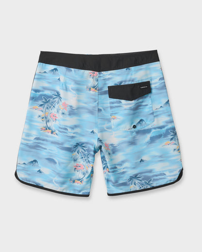 Surfsilk Tropical Surf 19" Boardshorts - Total Eclipse