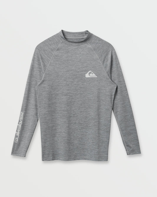 Everyday UPF 50 Long Sleeve Rashguard - Smoked Gray Heather