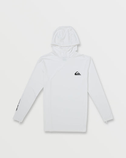 Everyday Hooded Surf Tee - White