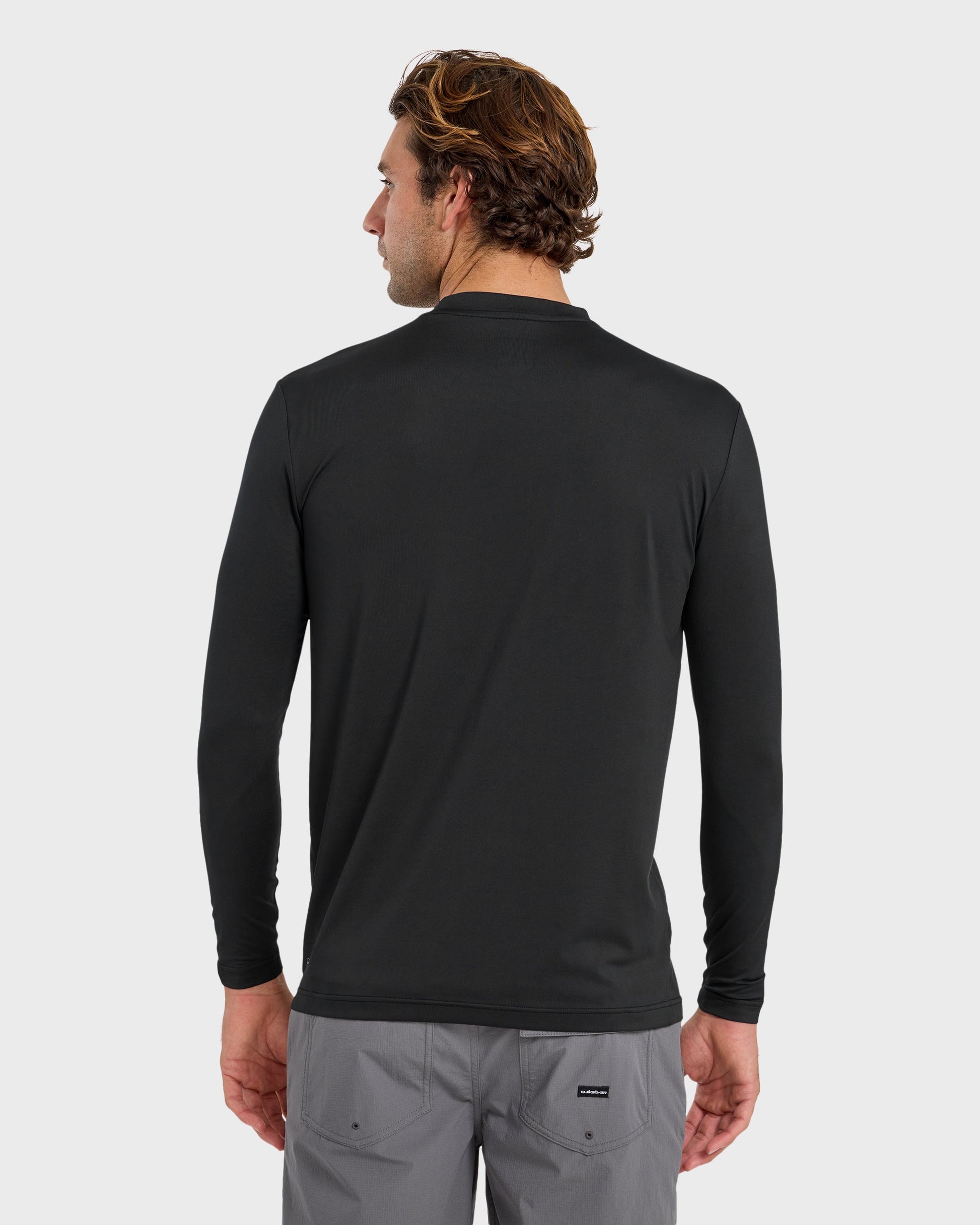 Everyday Long Sleeve Surf Tee - Black