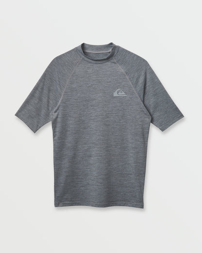Everyday UPF 50 Short Sleeve Rashguard - Smoked Gray Heather
