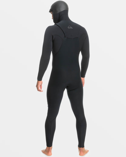 5/4/3mm Highline Hooded Chest Zip Wetsuit - Black BLACK 3