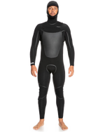 5/4/3 Marathon Sessions Hooded Chest Zip Wetsuit - Black