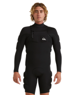 2Mm Highline Pro Impact Short John Impact Wetsuit - Black