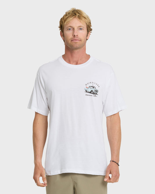Waterman-Four-Wheeler-Classic-T-shirt-White-1