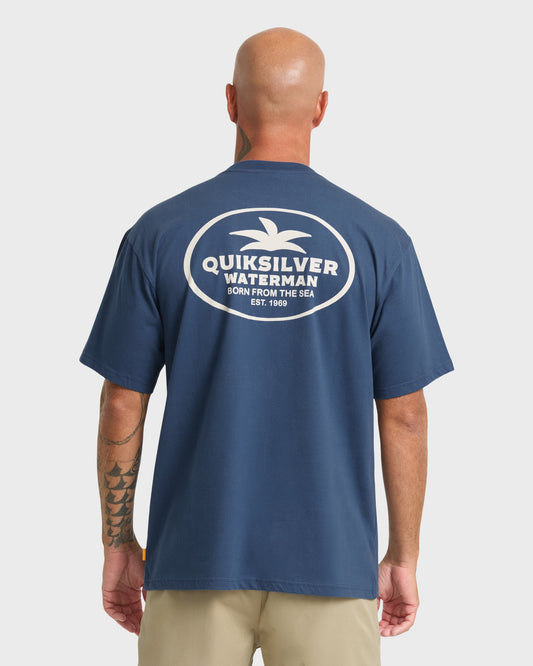 Waterman-Union-Made-Sueded-Short-Sleeve-T-Shirt-Dark-Denim-2