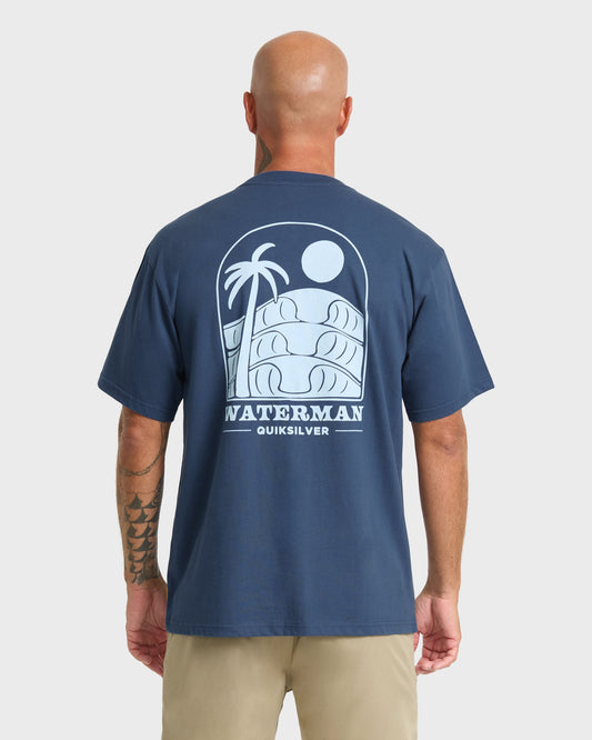 Waterman-Out-The-Back-Sueded-T-Shirt-Dark-Denim-2