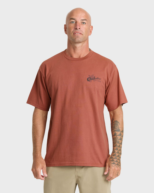 Waterman-Lady-Ukulele-Short-Sleeve-T-Shirt-Marsala-1