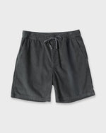 Taxer Cord 18" Elastic Waist Shorts - Iron Gate