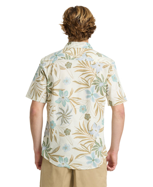 Pearlridge Classic Short Sleeve Woven Shirt - Bone White