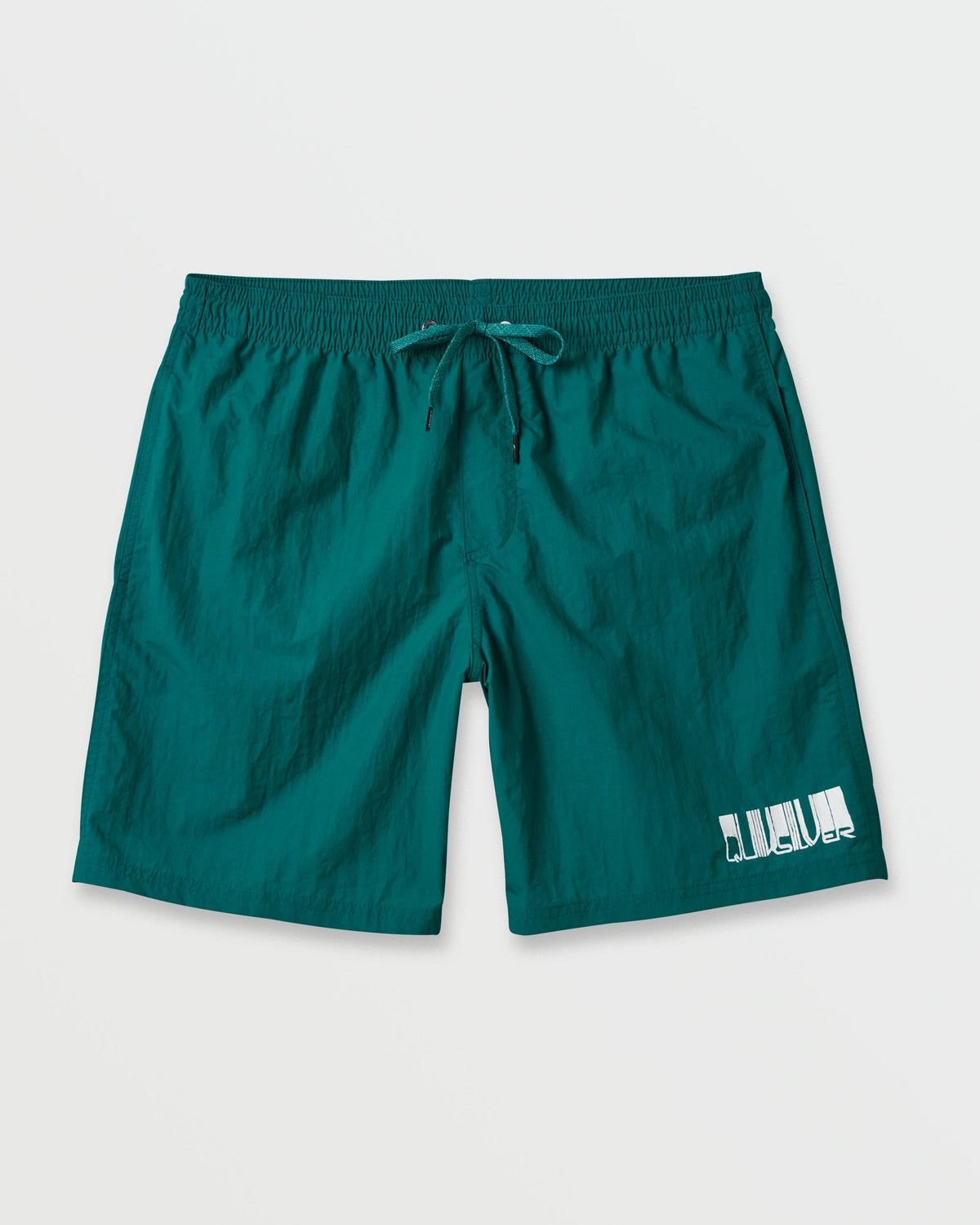 Nylon 18" Swim Trunks - Dk Teal - 1