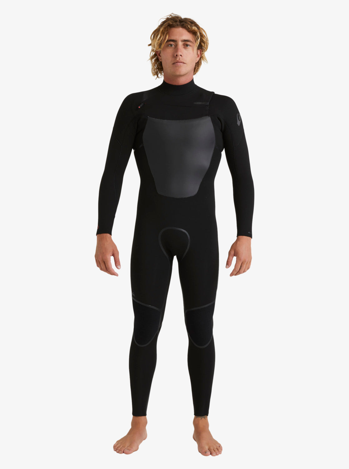 4/3mm Marathon Sessions Chest Zip Wetsuit - Black BLACK 1