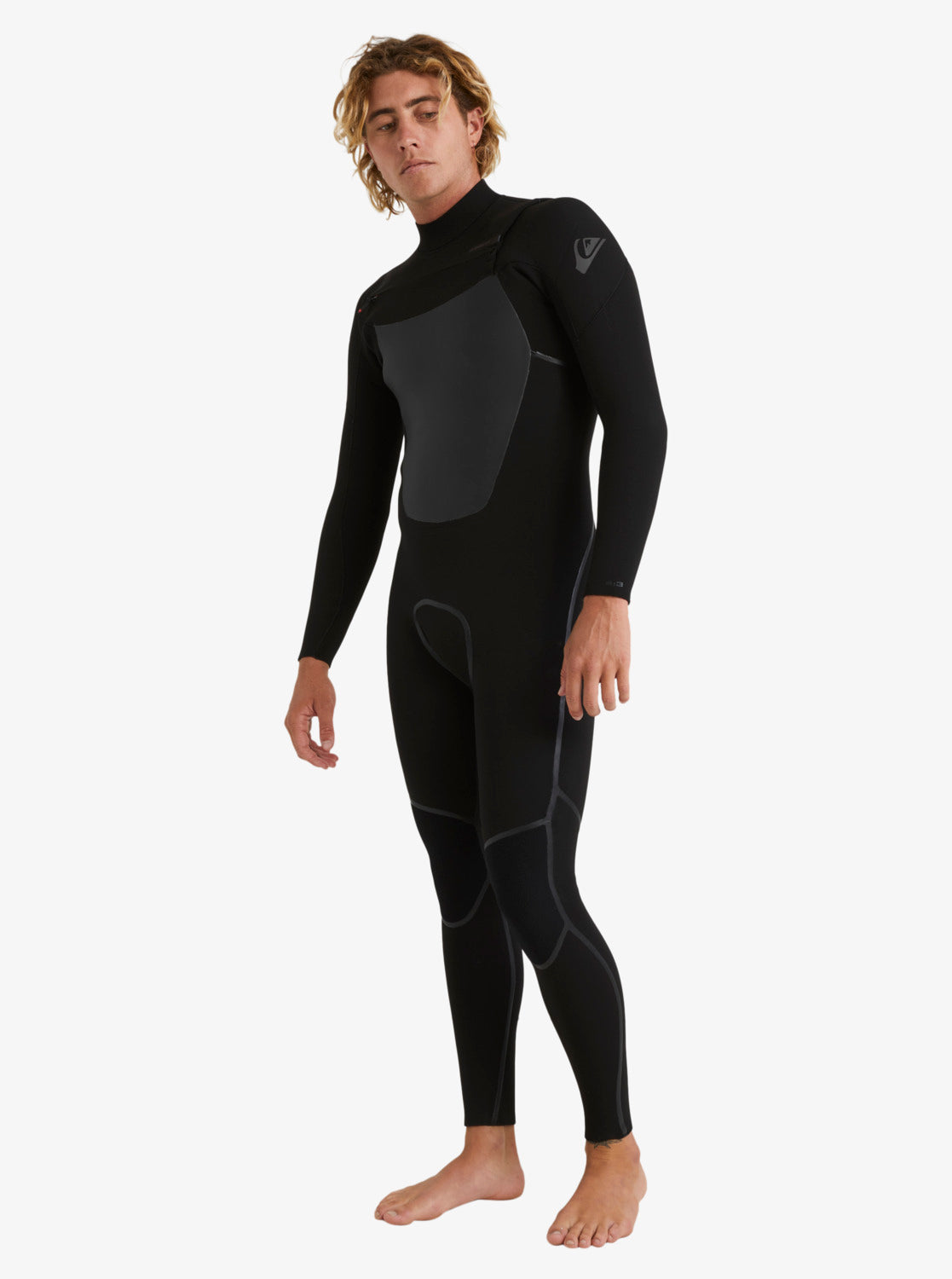 4/3mm Marathon Sessions Chest Zip Wetsuit - Black BLACK 4